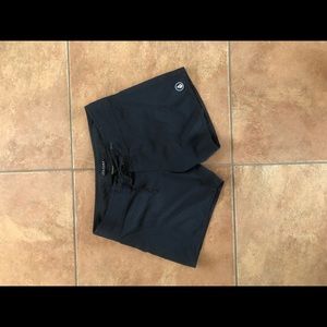 Volcom board short size 5 black